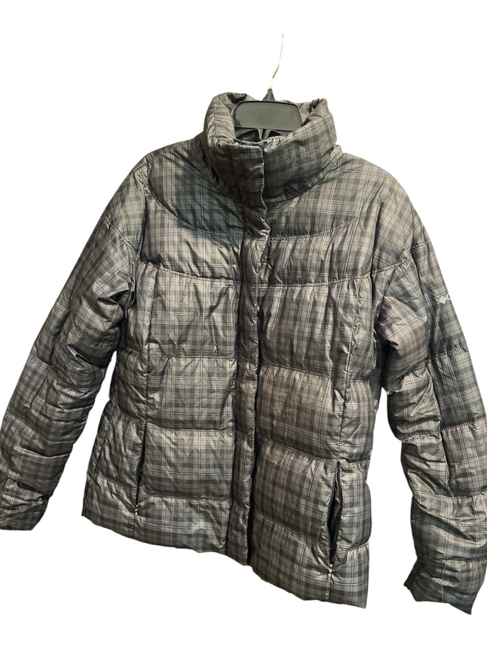 Columbia Lightweight Puffer Checkerprint Jacket